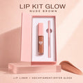 Made by Mimi Rafaeli Lip Kit Glow, Lipliner & Nude Lipgloss Set, 2-teilig