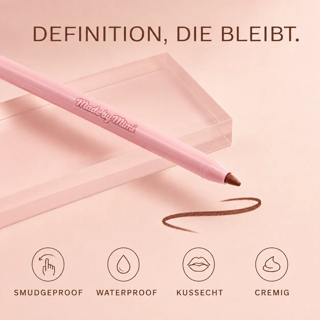 Made by Mimi Rafaeli Lip Kit Glow, Lipliner & Nude Lipgloss Set, 2-teilig