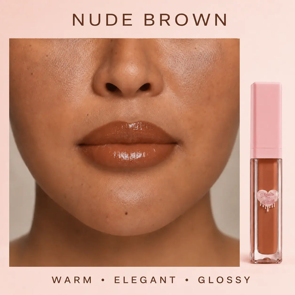 Made by Mimi Rafaeli Lip Kit Glow, Lipliner & Nude Lipgloss Set, 2-teilig